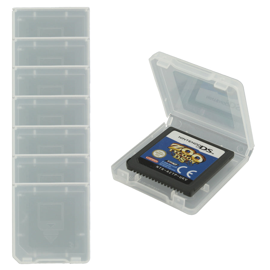 ZedLabz single game card case holder for Nintendo DSi & DS Lite - 8pk clear