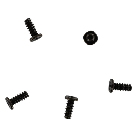 6mm philips screw set for Sony PS4 controller housing spare repair parts - black | ZedLabz