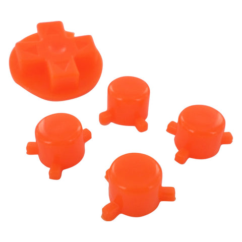 Action Buttons & D-Pad Set For Odroid-Go Advance Console - Orange | ZedLabz