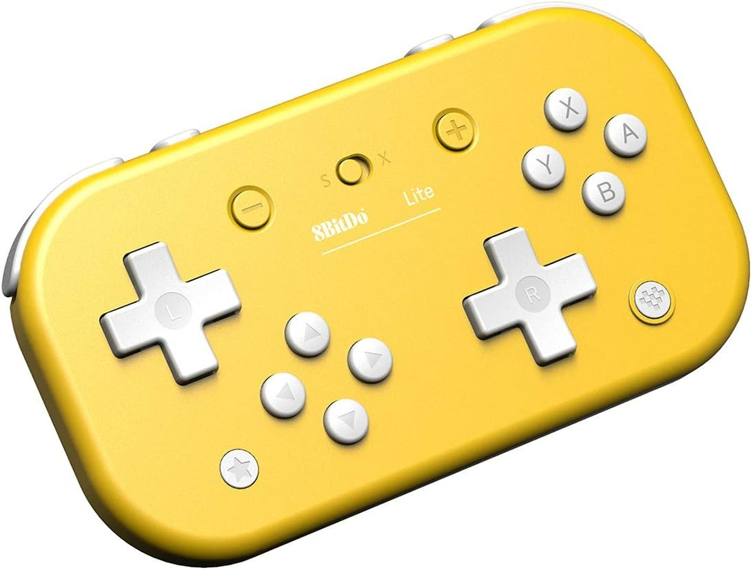 Lite Bluetooth controller for Switch, Switch Lite & Windows - Yellow Edition | 8BitDo