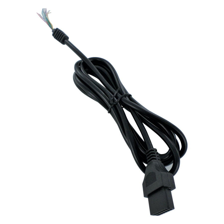 Controller cable for Neo Geo lead cord 1.8m wire replacement - Black | ZedLabz