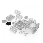 Replacement housing shell for Nintendo GameCube GC DOL-001 & DOL-101 console - Clear White | Teknogame