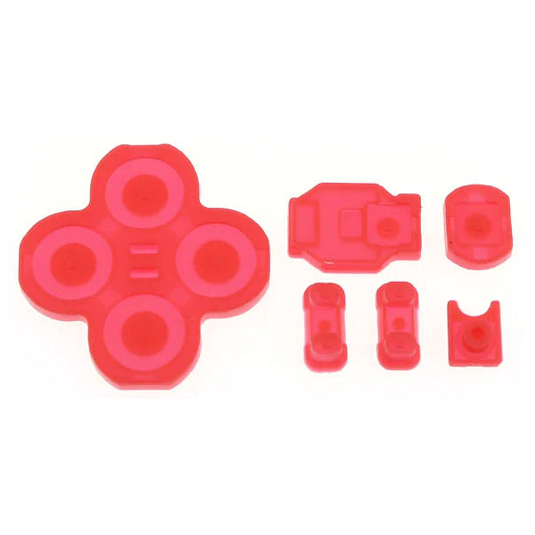 Conductive Silicone Button Membrane Set For Nintendo Switch Right Joy-Con - Red | ZedLabz