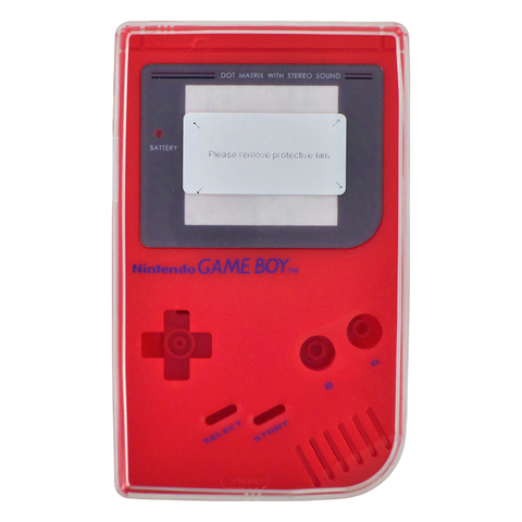 Protective TPU case for Nintendo Game Boy DMG-01 Console - Clear | ZedLabz