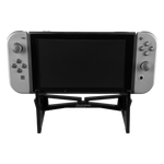 Displai Pro display stand for Nintendo Switch console - Crystal Black | Rose Colored Gaming