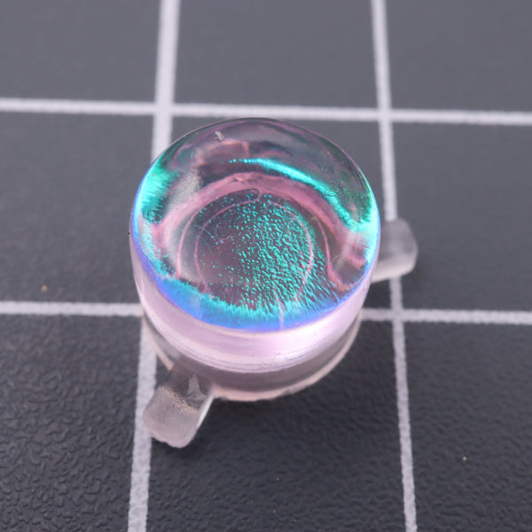 Hand cast custom resin buttons for Nintendo Game Boy Pocket MGB-001 GBP - Cool opal | Lab Fifteen Co - 2