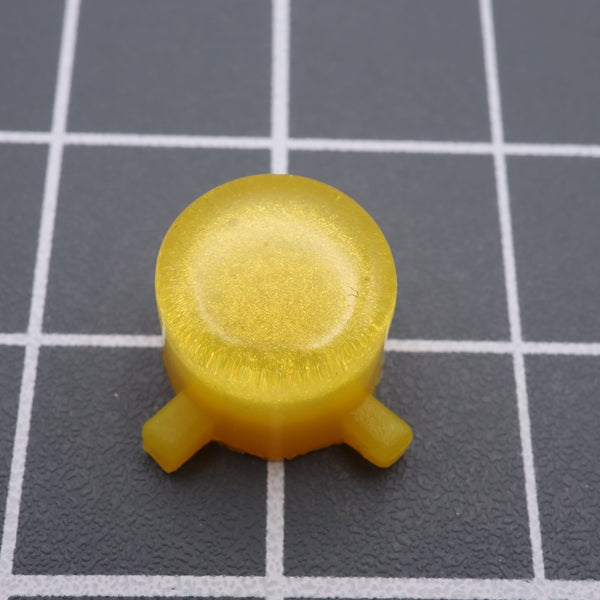 Hand cast custom resin buttons for Nintendo Game Boy Pocket MGB-001 GBP - Lemon Candy | Lab Fifteen Co - 2