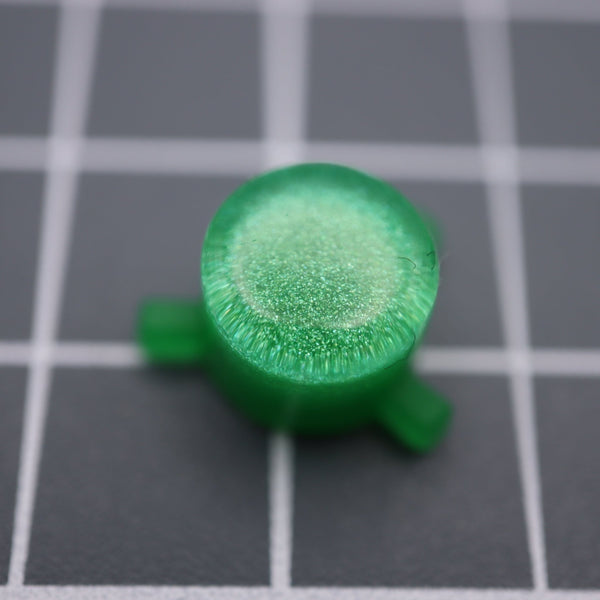 Hand cast custom resin buttons for Nintendo Game Boy Pocket MGB-001 GBP - Lime Candy | Lab Fifteen Co - 2