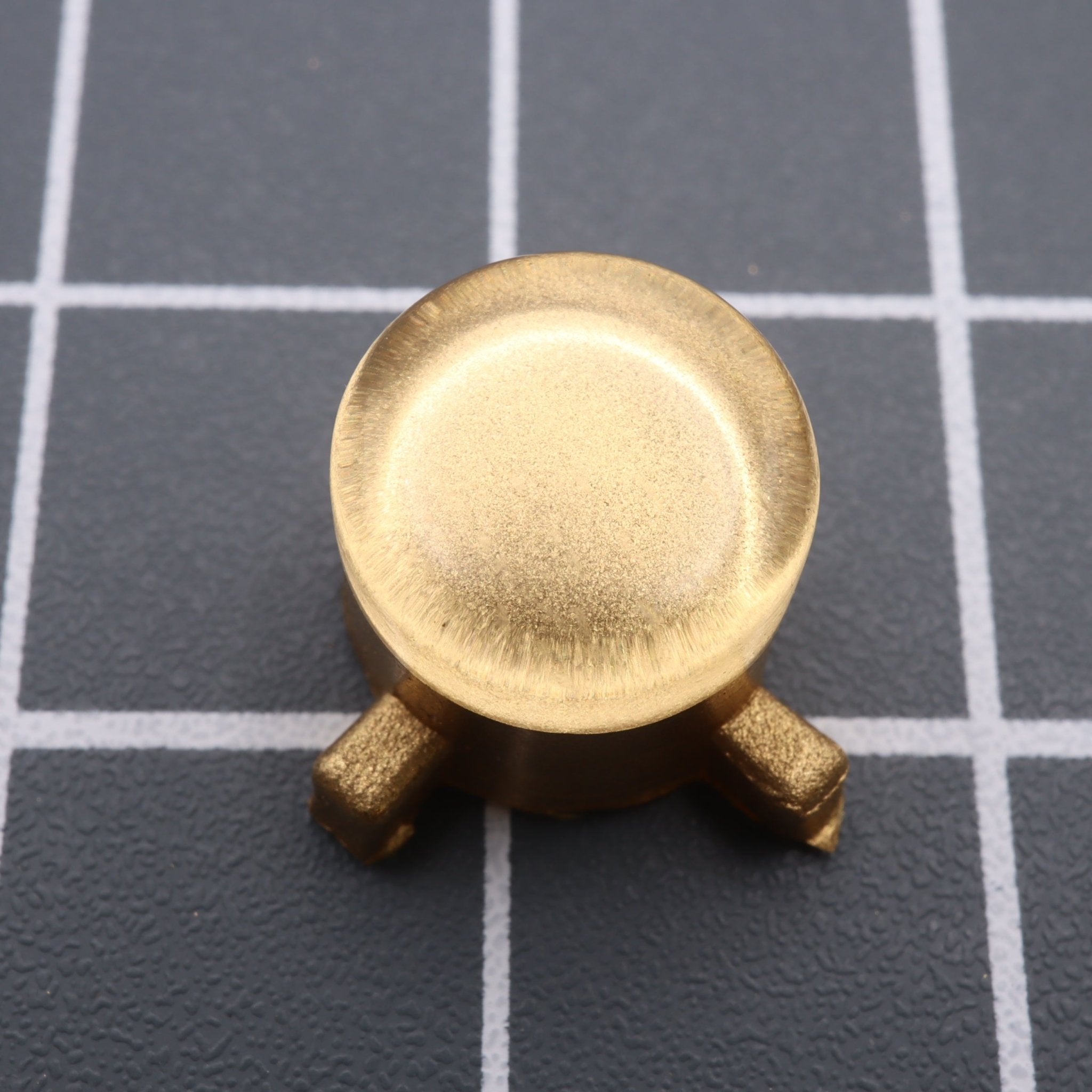 Hand cast custom resin buttons for Nintendo Game Boy Pocket MGB-001 GBP - Metallic gold | Lab Fifteen Co - 2