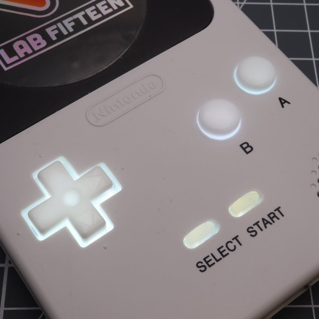 Visual Gameboy Buttons Custom resin buttons for Game Boy Pocket - Pudding caps white | Lab ...