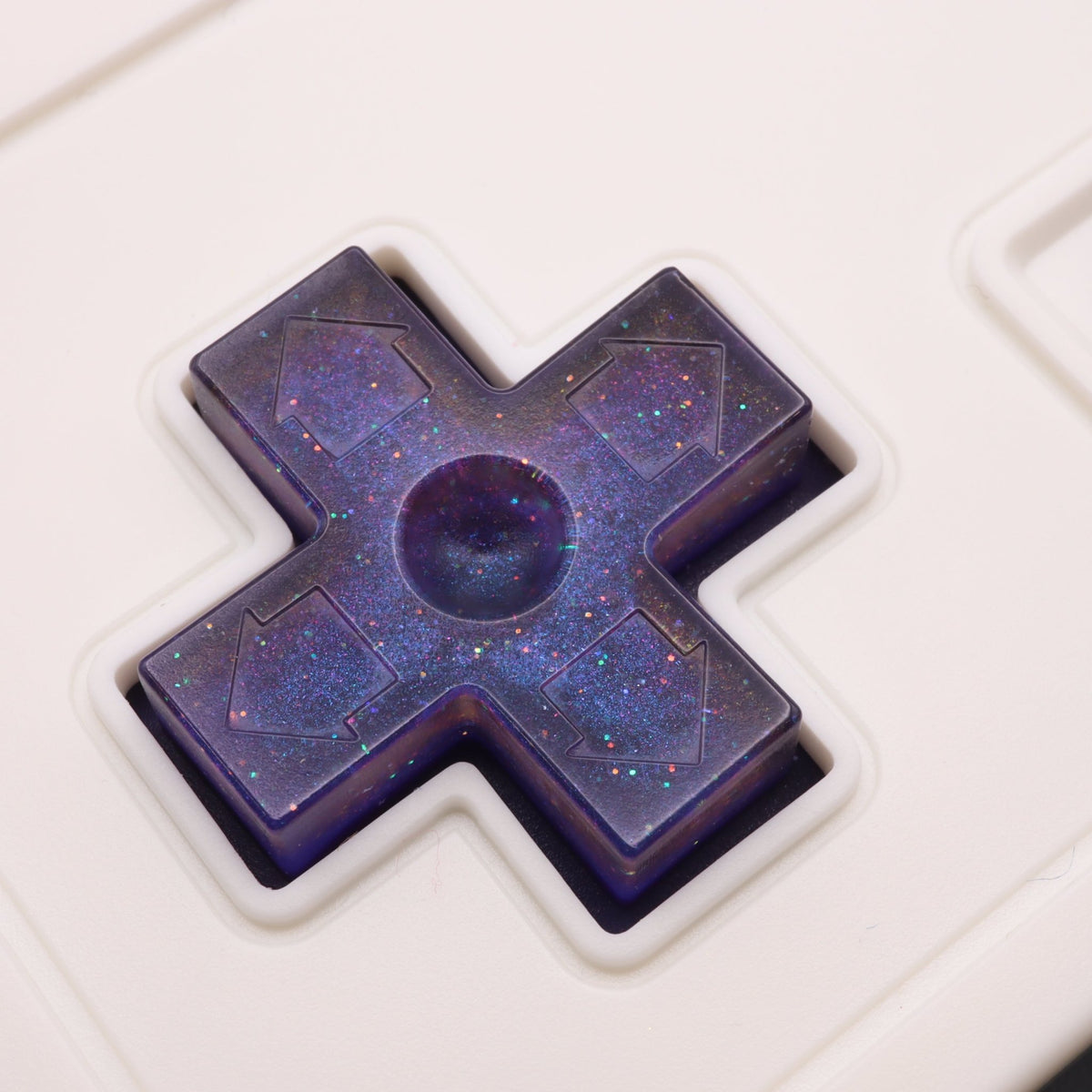 Hand cast custom resin buttons for Nintendo NES controller NES-004 (also fits Game Boy DMG-01) - Cosmic Purple | Lab Fifteen Co - 11
