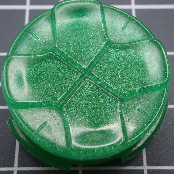 Hand cast custom resin buttons for Sega Game Gear - Lime candy | Lab Fifteen Co - 2