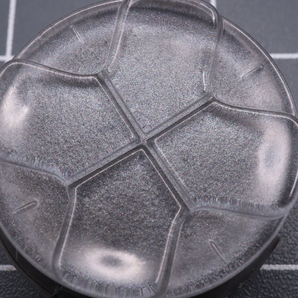 Hand cast custom resin buttons for Sega Game Gear - Metallic silver | Lab Fifteen Co - 2