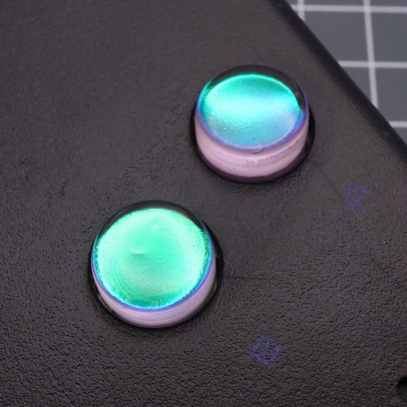 Hand cast resin buttons for Nintendo Game Boy Original DMG - 01 (Game Boy Classic) - Cool Opal | Lab Fifteen Co - 6
