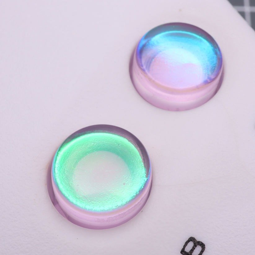 Hand cast resin buttons for Nintendo Game Boy Original DMG - 01 (Game Boy Classic) - Cool Opal | Lab Fifteen Co - 3