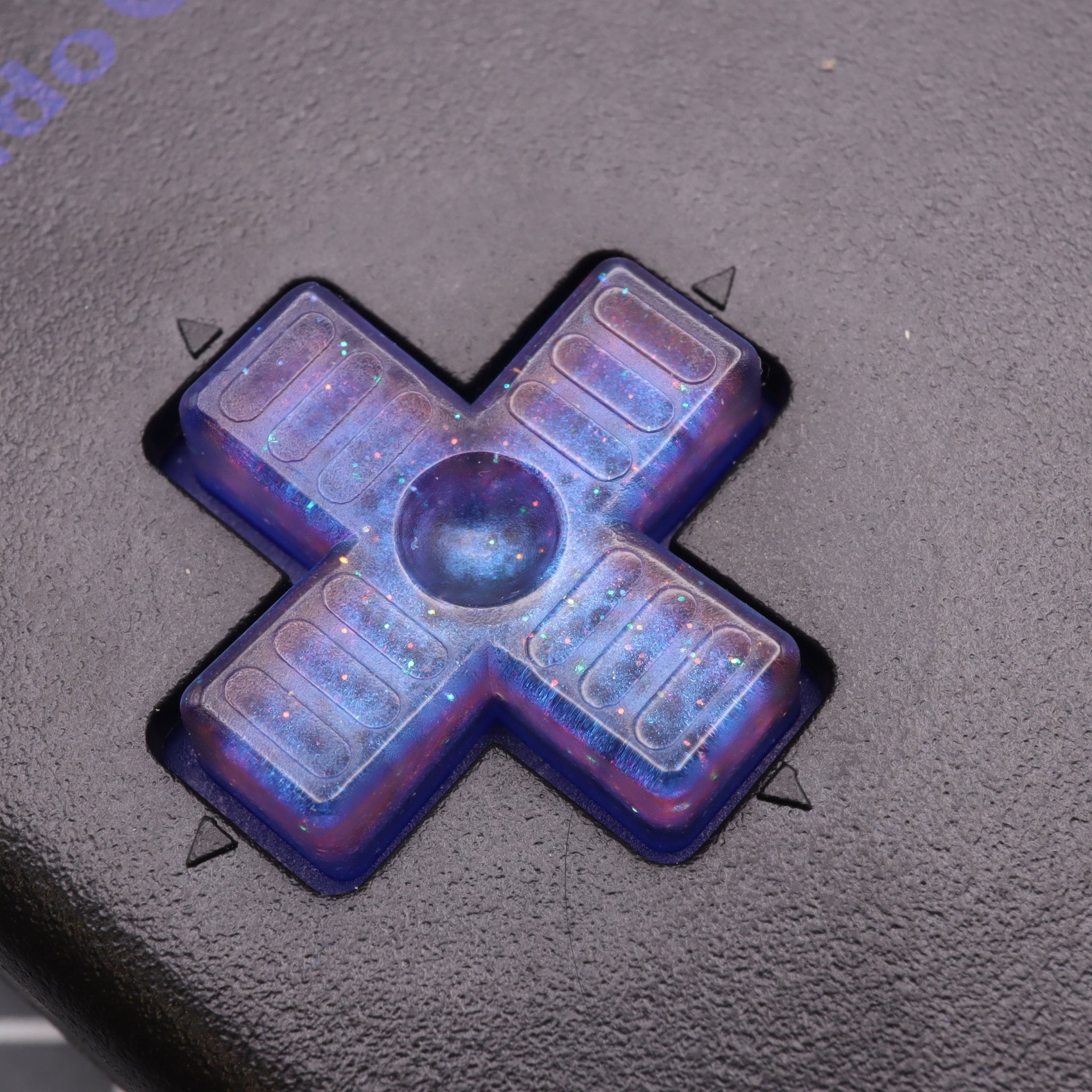 Hand cast resin buttons for Nintendo Game Boy Original DMG-01 (Game Boy Classic) - Cosmic blue | Lab Fifteen Co - 9