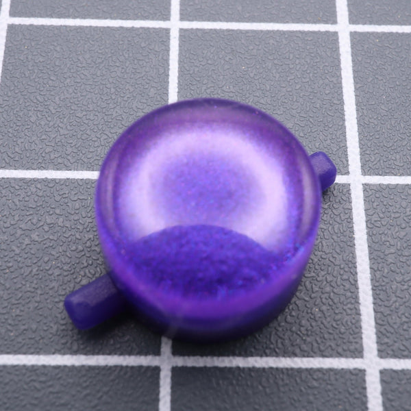 Hand cast resin buttons for Nintendo Game Boy Original DMG-01 (Game Boy Classic) - Grape candy | Lab Fifteen Co - 2