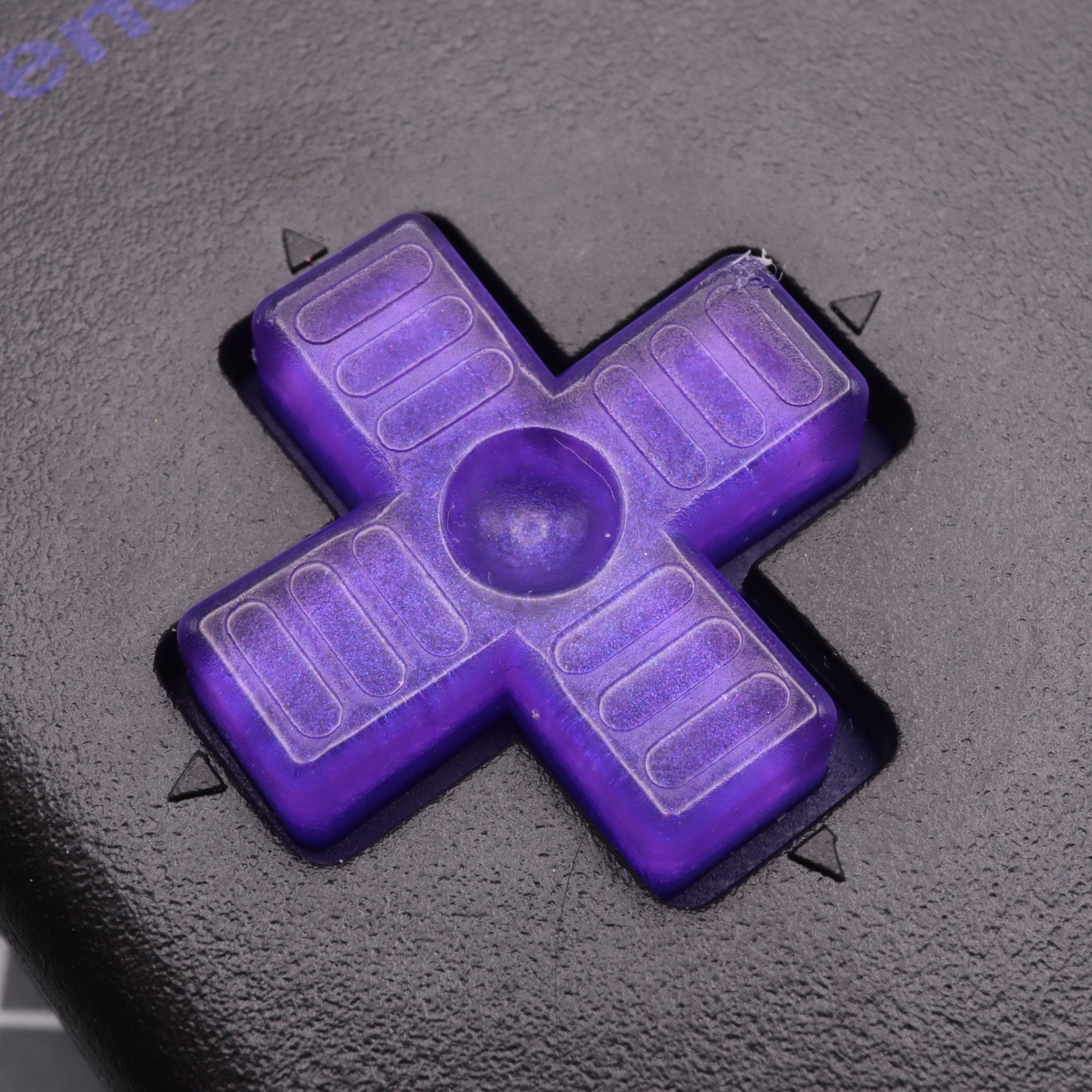 Hand cast resin buttons for Nintendo Game Boy Original DMG-01 (Game Boy Classic) - Grape candy | Lab Fifteen Co - 7