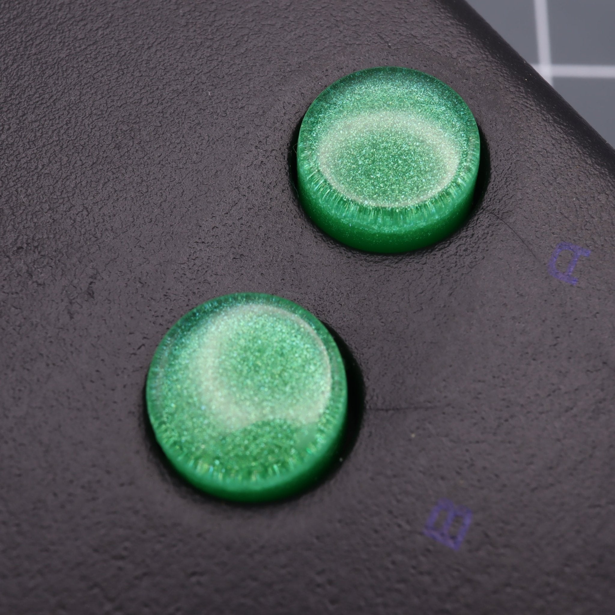 Hand cast resin buttons for Nintendo Game Boy Original DMG-01 (Game Boy Classic) - Lime candy | Lab Fifteen Co - 7