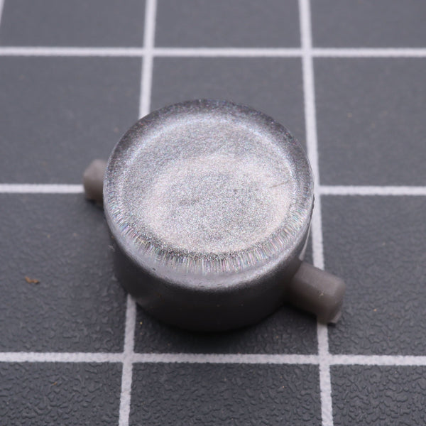 Hand cast resin buttons for Nintendo Game Boy Original DMG-01 (Game Boy Classic) - Metallic silver | Lab Fifteen Co - 2