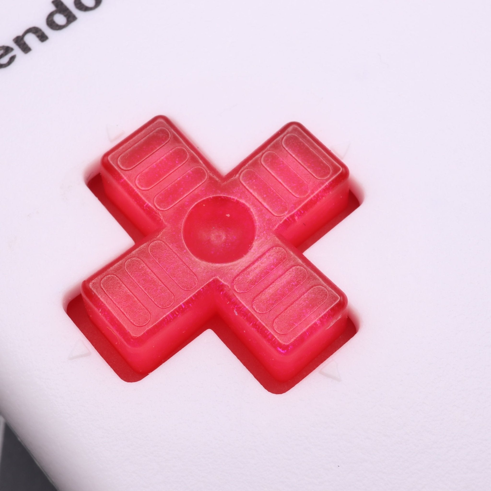 Hand cast resin buttons for Nintendo Game Boy Original DMG-01 (Game Boy Classic) - Raspberry candy | Lab Fifteen Co - 5