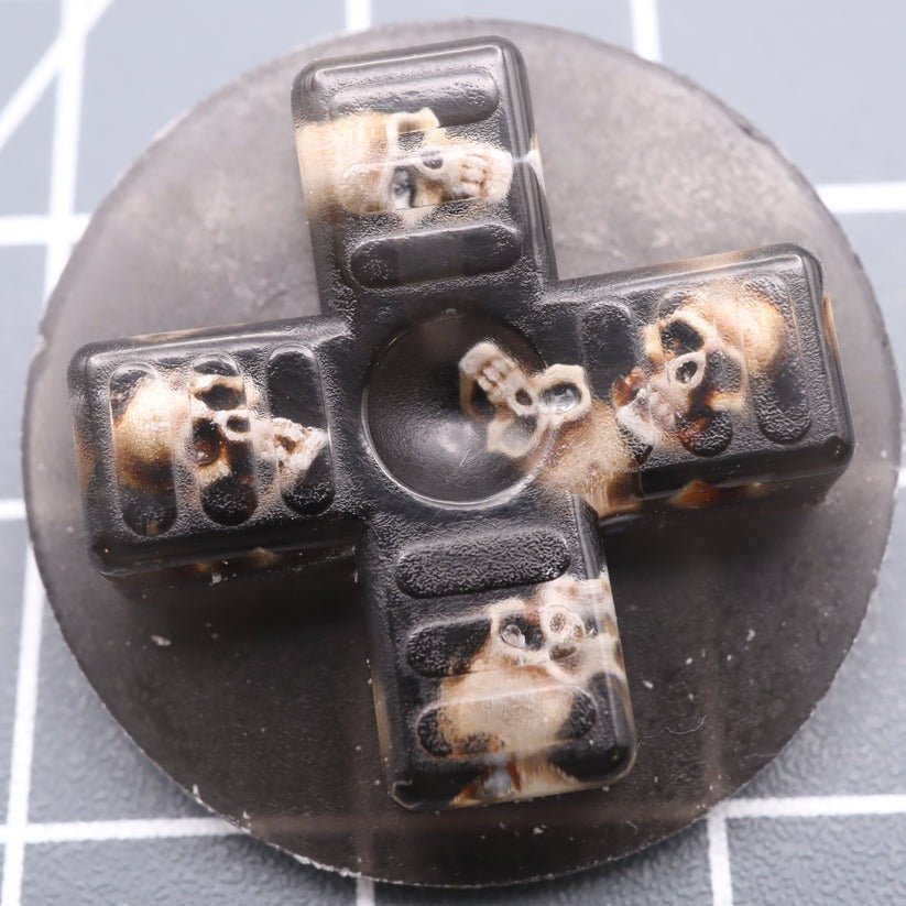 Hand cast resin buttons for Nintendo Game Boy Original DMG - 01 (Game Boy Classic) - Skulls | Lab Fifteen Co - 3