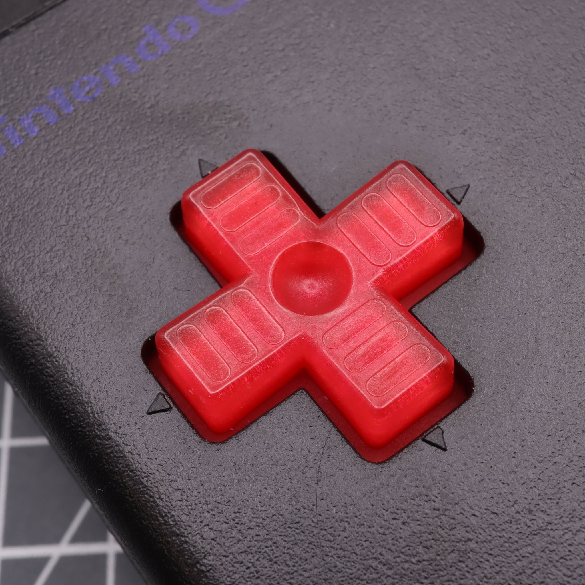 Hand cast resin buttons for Nintendo Game Boy Original DMG-01 (Game Boy Classic) - Strawberry candy | Lab Fifteen Co - 7