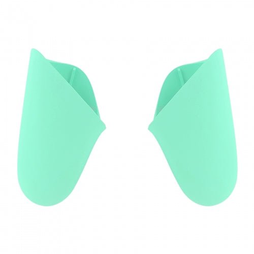 Handle grips for Nintendo Switch Pro controller Left & Right shell soft touch finish replacement - Light Green | ZedLabz - 1