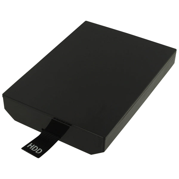 Hard drive case for Xbox 360 Slim console disk enclosure shell cover internal replacement - black | ZedLabz