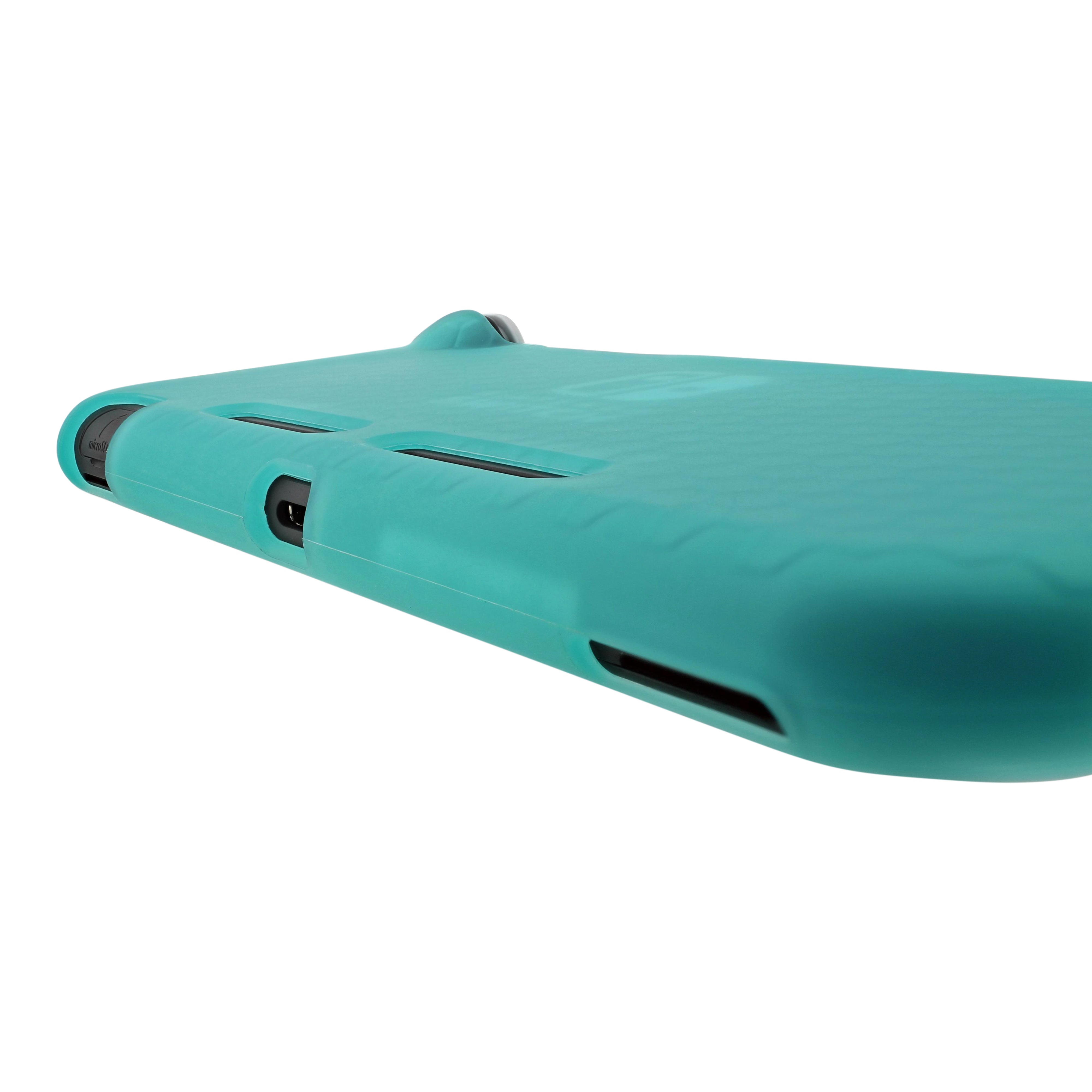 Flexi gel protective case for Nintendo Switch Lite (2019 model) premium soft TPU shock absorbing bumper protector cover – Turqouise | ZedLabz