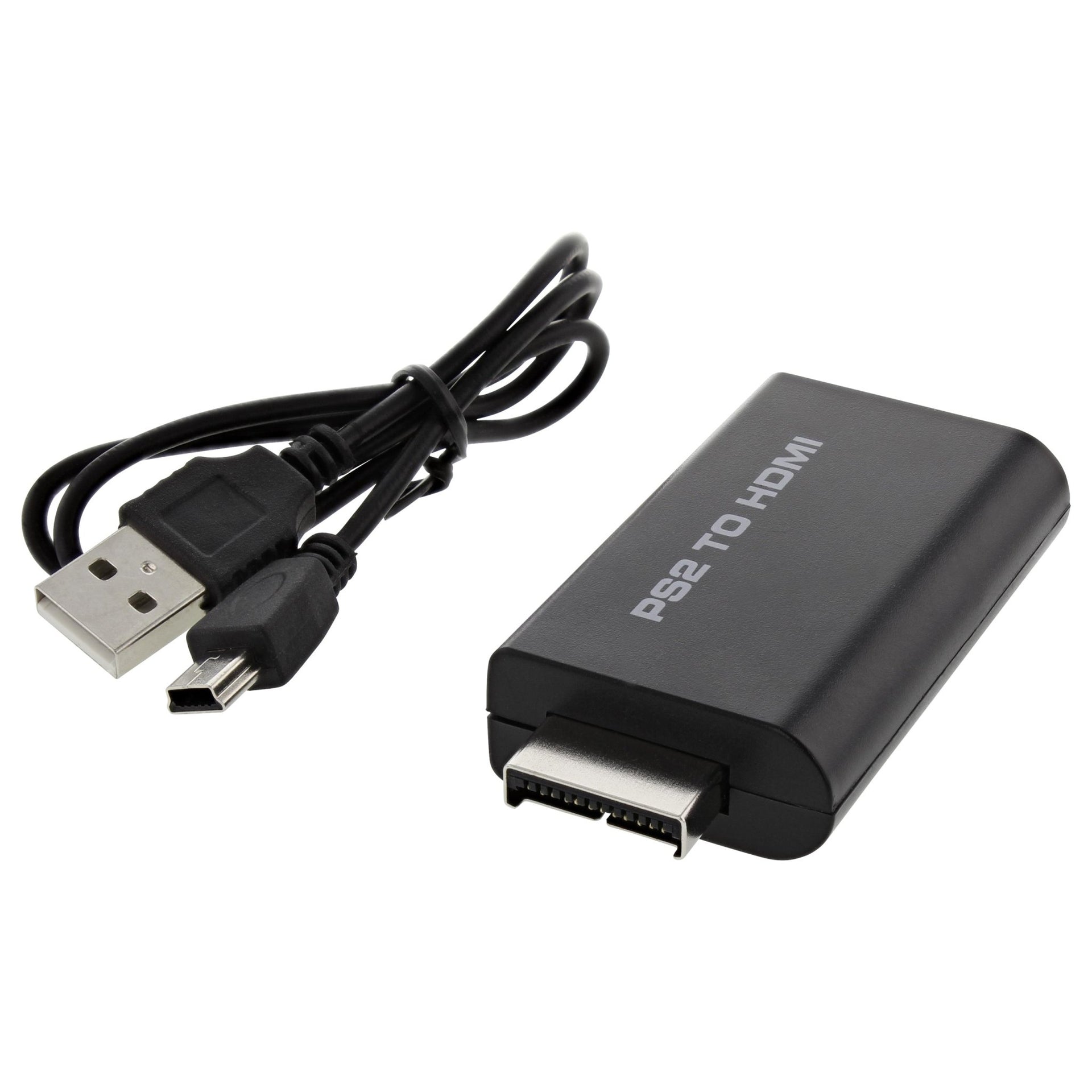 Milleplus-Adaptateur convertisseur HDMI pour PS1/PS2 - Sortie vidéo Milleplus-Adaptateur convertisseur HDMI pour PS1/PS2 - Sortie vidéo