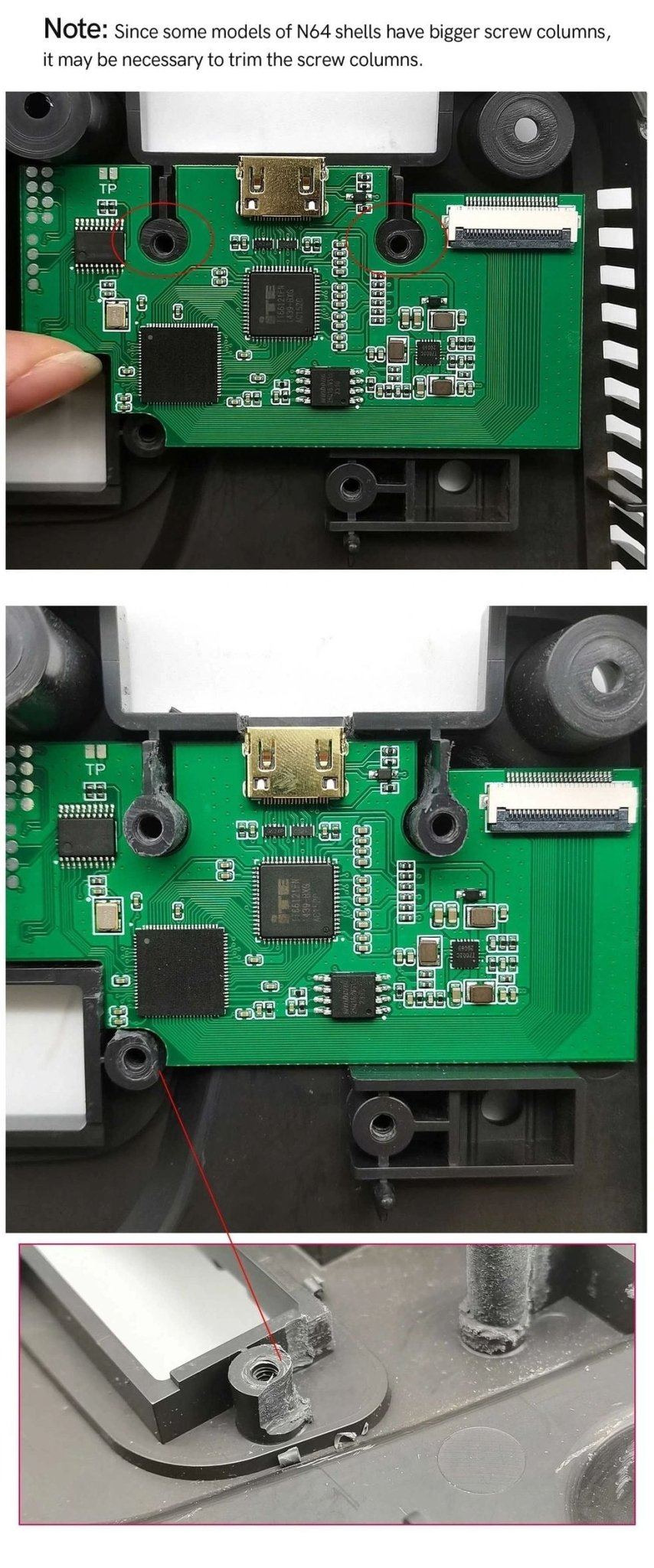 Nintendo Hdmi Mod HDMI digital video output mod kit for Nintendo 64 N64 720p | Hispeedido