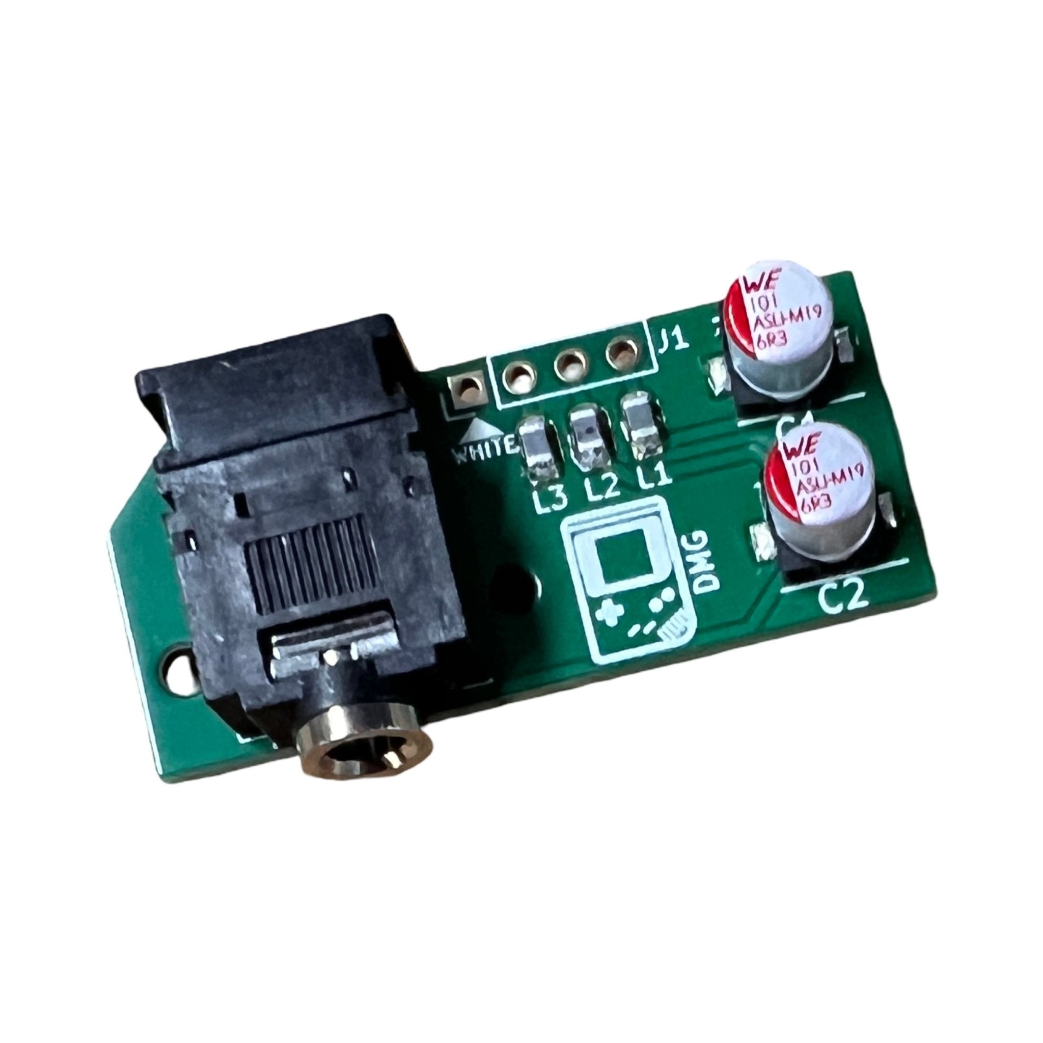 Headphone jack replacement PCB for Game Boy original DMG 3.5mm port socket | OSH - 1