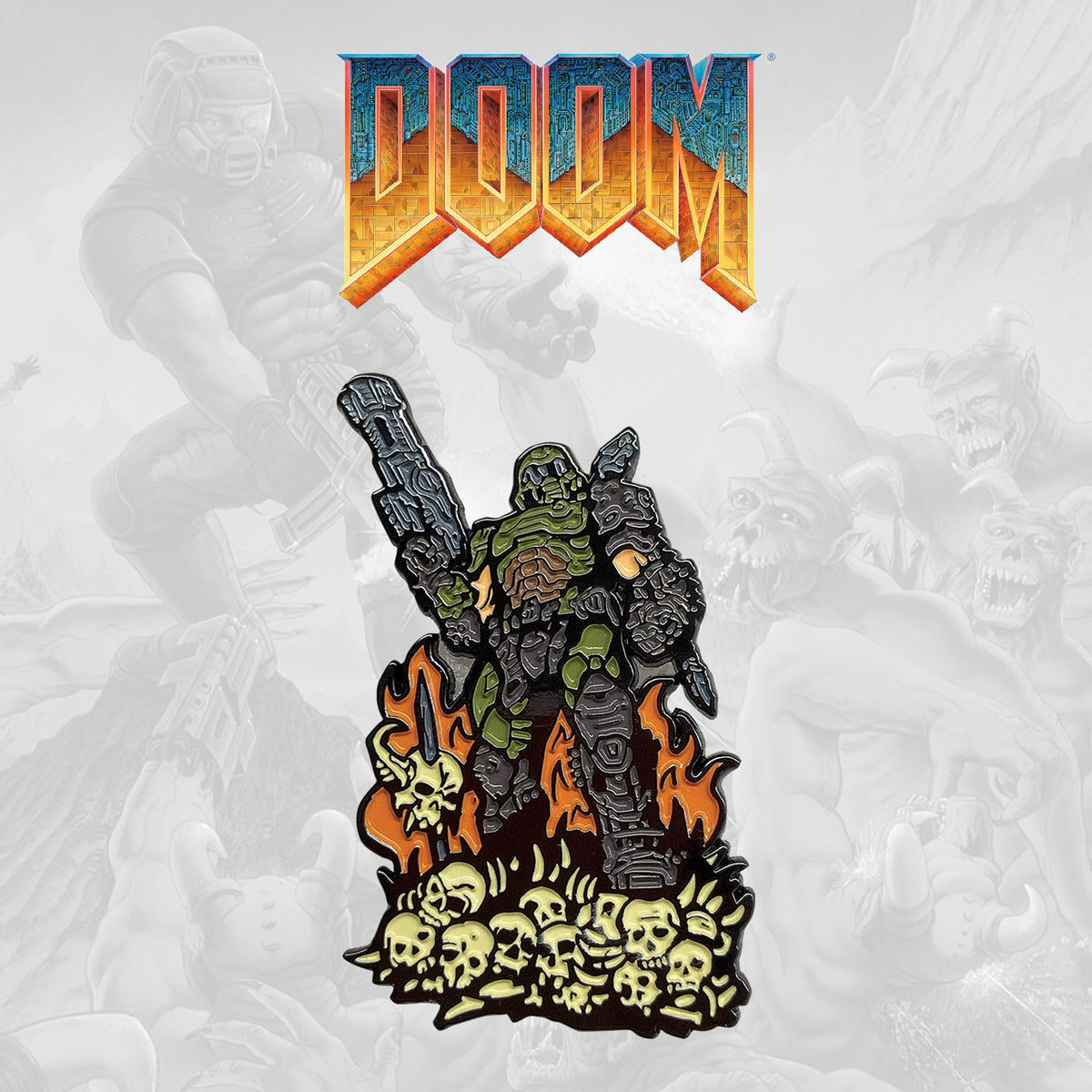 DOOM Eternal Limited Edition Pin Badge | Fanattik