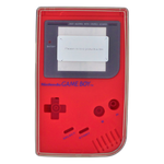 Protective TPU case for Nintendo Game Boy DMG-01 Console - Clear Black | ZedLabz
