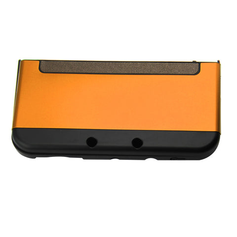 Hybrid case for New 3DS Nintendo console protective aluminium cover - Orange | ZedLabz