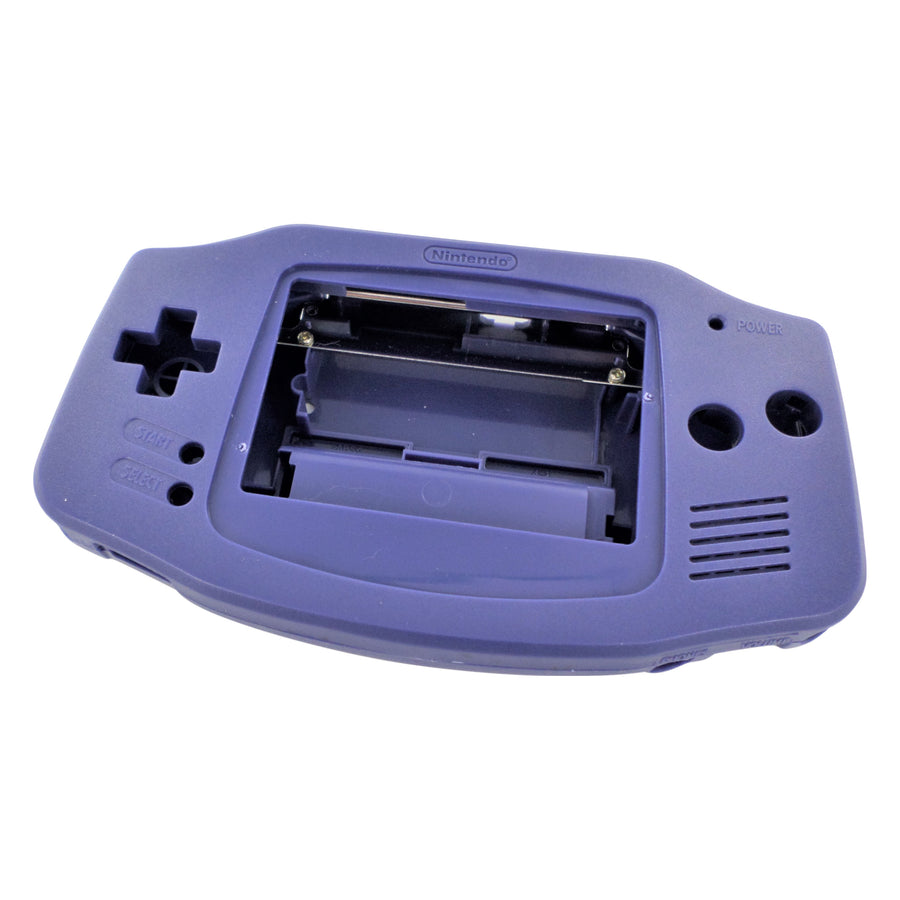 Modified housing front & back shell for IPS LCD screen Nintendo Game Boy Advance - Purple | Funnyplaying