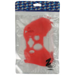ZedLabz soft silicone rubber skin grip cover case for Microsoft Xbox 360 controller - red