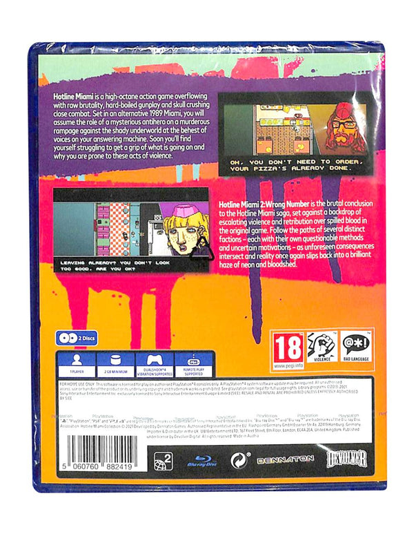 Hotline Miami Collection for PlayStation 4 | Devolver Digital