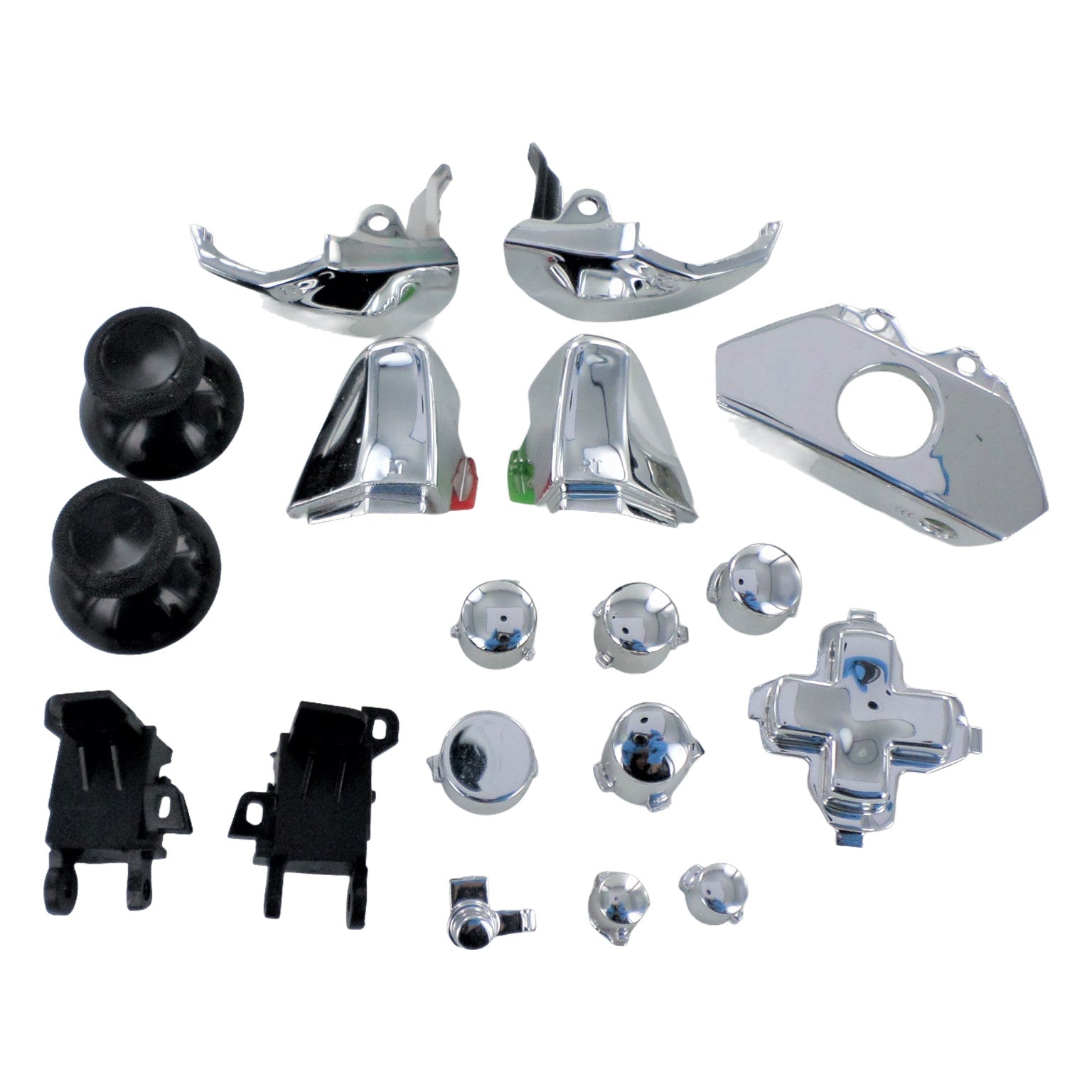 Housing Case for Microsoft Xbox One Controller 1537 - Chrome silver REFURB | ZedLabz - 2