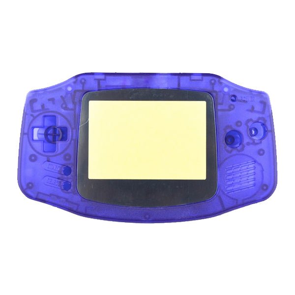 Housing for Game Boy Advance Nintendo shell kit - Transparent Purple | ZedLabz - 1
