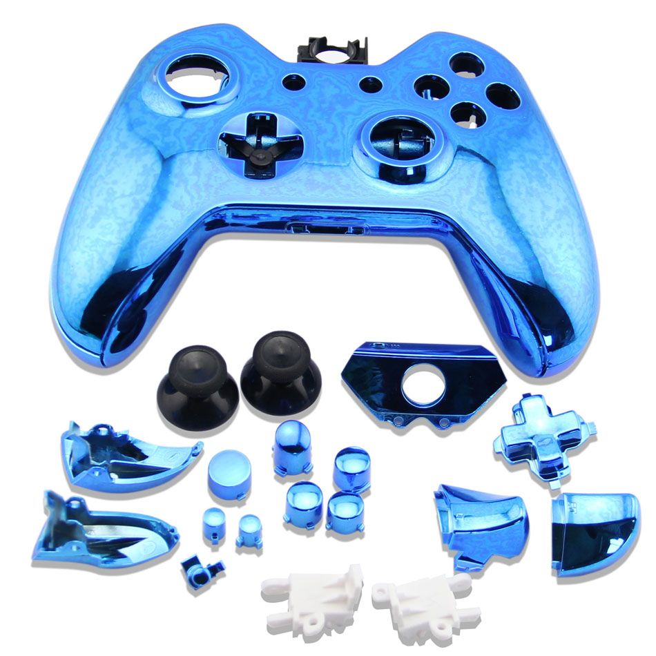 Housing for Microsoft Xbox One controller 1st gen 1537 replacement - REFURB Chrome | ZedLabz - 2