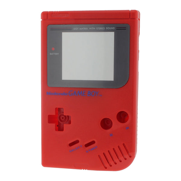 Housing shell case repair kit for Nintendo Game Boy DMG-01 replacement - Red | ZedLabz