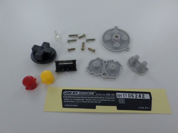 Housing shell for Game Boy Advance Nintendo kit replacement - SNES style Grey | ZedLabz