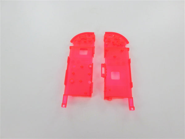 Housing shell for Nintendo Switch Joy-Con controller hard casing replacement - Transparent Red | ZedLabz