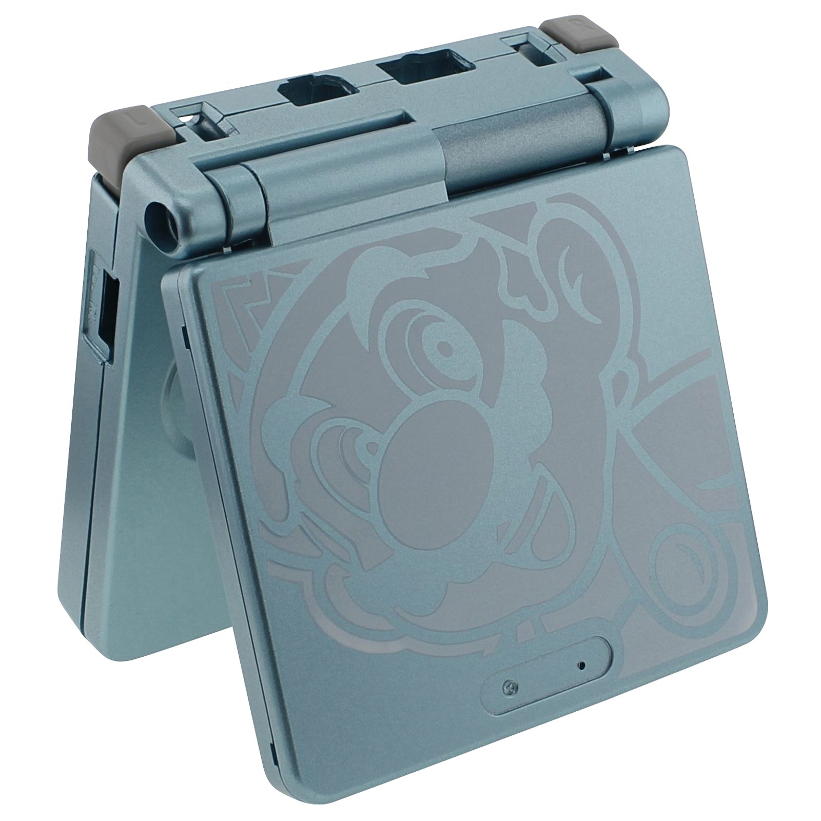 Housing shell kit for Nintendo Game Boy Advance SP Mario Edition replacement – pearl blue | ZedLabz - 4