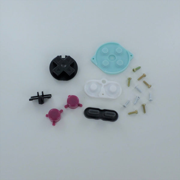 Housing shell kit for Nintendo Game Boy Pocket case repair kit complete replacement - DMG-01 style Grey | ZedLabz