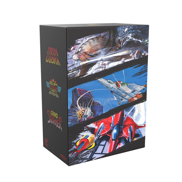 Toaplan Shooters Vol 2 - Collector’s Full Set inc Twin Cobra, Slap Fighter & Grind Stormer for Sega Genesis & Megadrive region free| Retro-bit Publishing