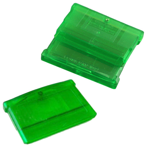 ZedLabz replacement game cartridge shell case for Nintendo Game boy advance games - 3 pack green