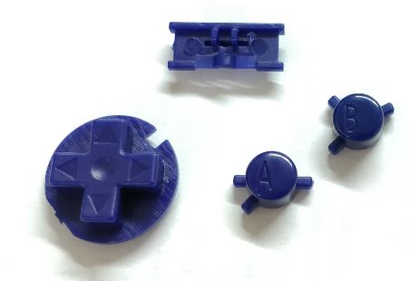 Replacement Button Set For Nintendo Game Boy Color - Purple | ZedLabz